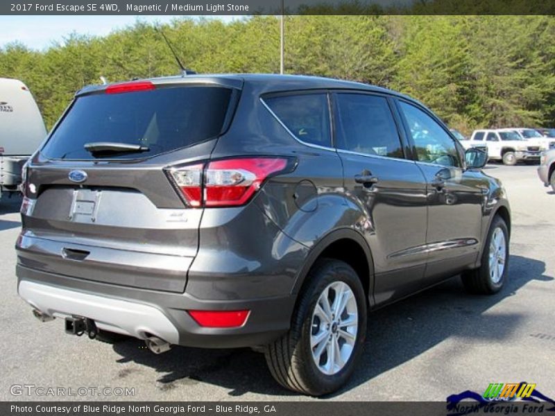 Magnetic / Medium Light Stone 2017 Ford Escape SE 4WD
