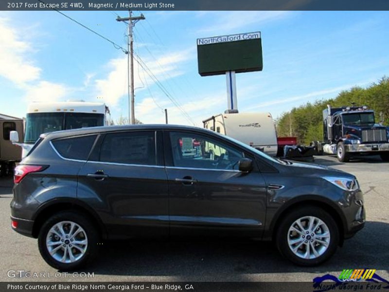 Magnetic / Medium Light Stone 2017 Ford Escape SE 4WD