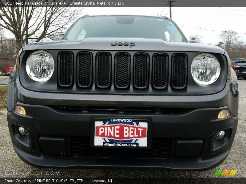 Granite Crystal Metallic / Black 2017 Jeep Renegade Altitude 4x4