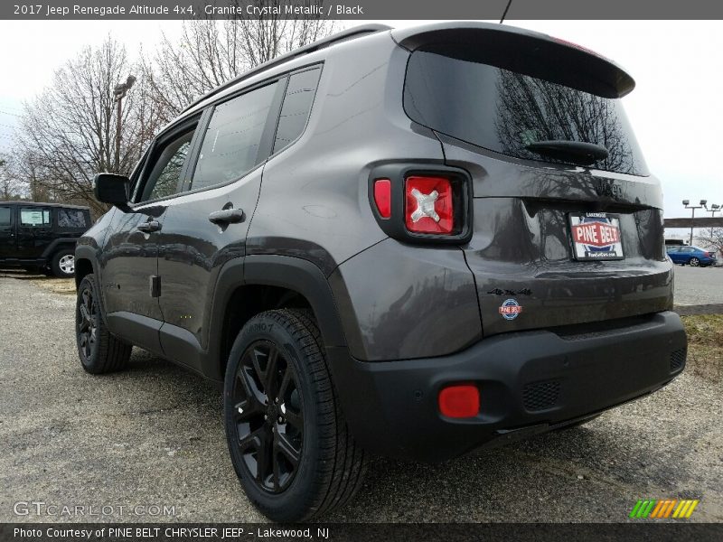 Granite Crystal Metallic / Black 2017 Jeep Renegade Altitude 4x4