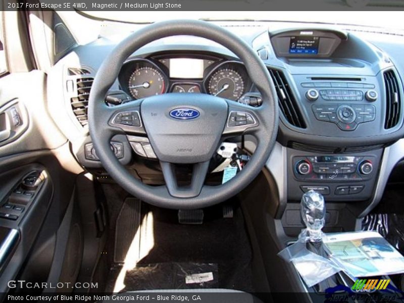 Magnetic / Medium Light Stone 2017 Ford Escape SE 4WD