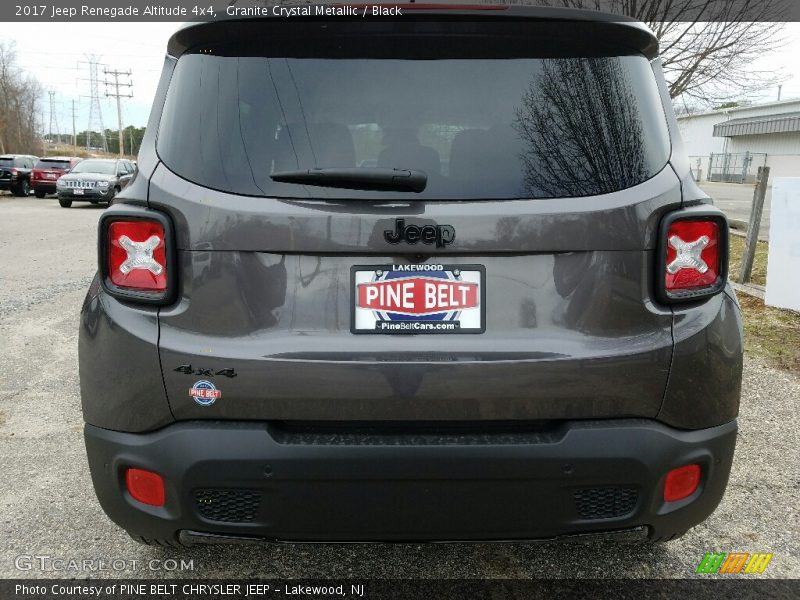 Granite Crystal Metallic / Black 2017 Jeep Renegade Altitude 4x4