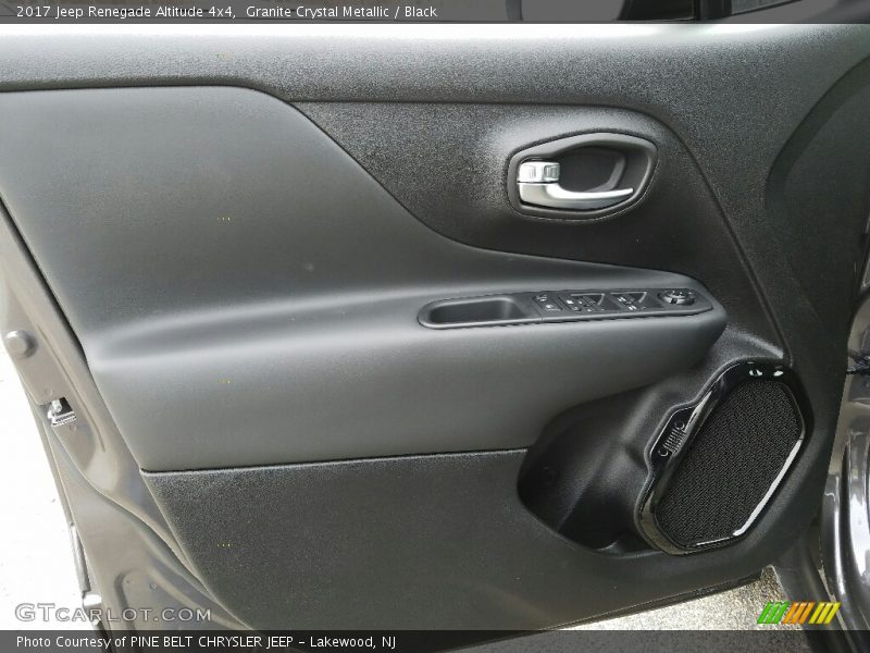 Granite Crystal Metallic / Black 2017 Jeep Renegade Altitude 4x4