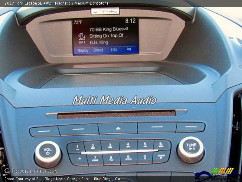 Magnetic / Medium Light Stone 2017 Ford Escape SE 4WD