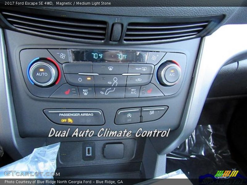 Magnetic / Medium Light Stone 2017 Ford Escape SE 4WD