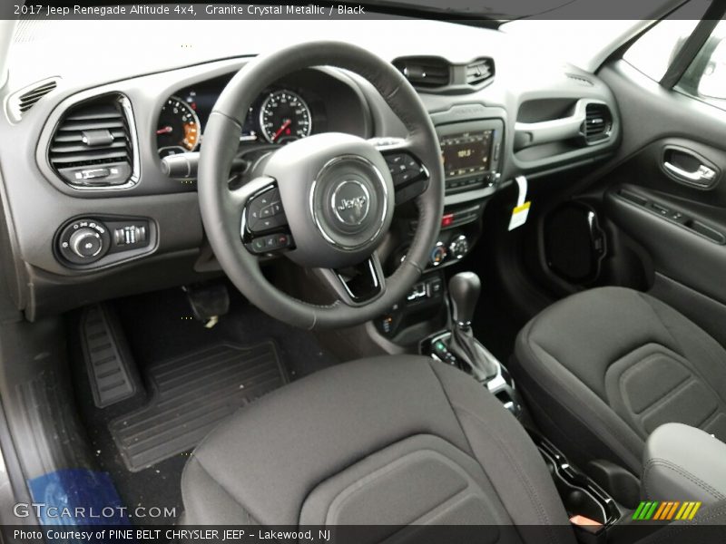 Granite Crystal Metallic / Black 2017 Jeep Renegade Altitude 4x4