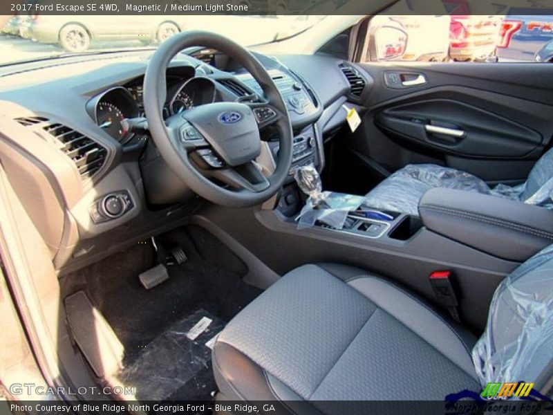 Magnetic / Medium Light Stone 2017 Ford Escape SE 4WD