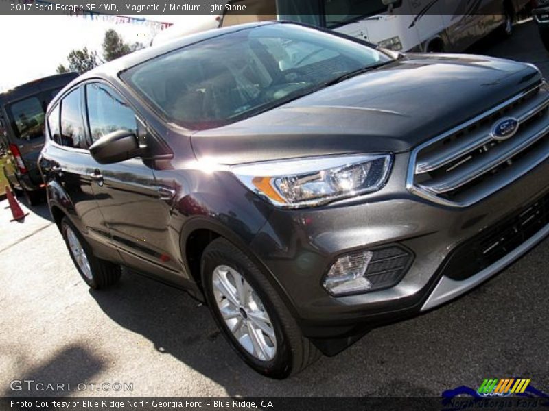 Magnetic / Medium Light Stone 2017 Ford Escape SE 4WD