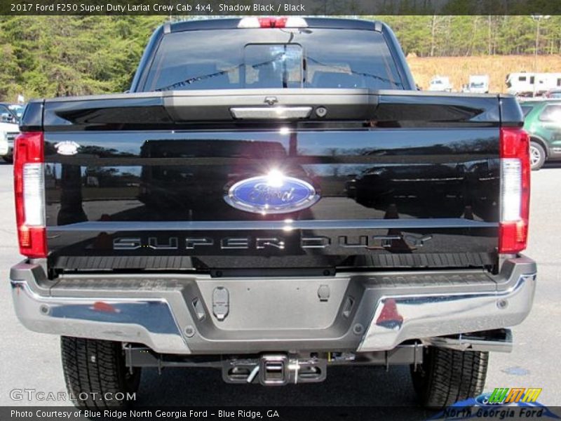 Shadow Black / Black 2017 Ford F250 Super Duty Lariat Crew Cab 4x4