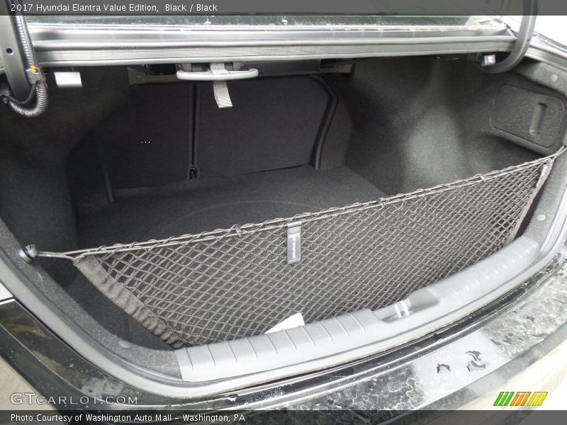 Black / Black 2017 Hyundai Elantra Value Edition