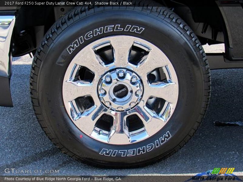 Shadow Black / Black 2017 Ford F250 Super Duty Lariat Crew Cab 4x4