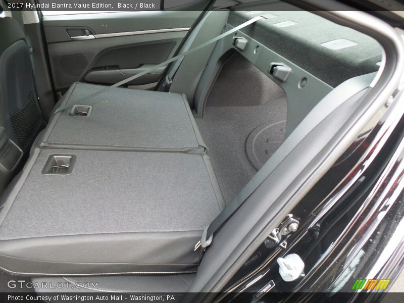 Black / Black 2017 Hyundai Elantra Value Edition