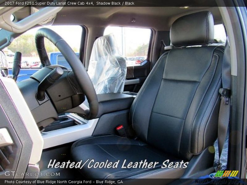 Shadow Black / Black 2017 Ford F250 Super Duty Lariat Crew Cab 4x4