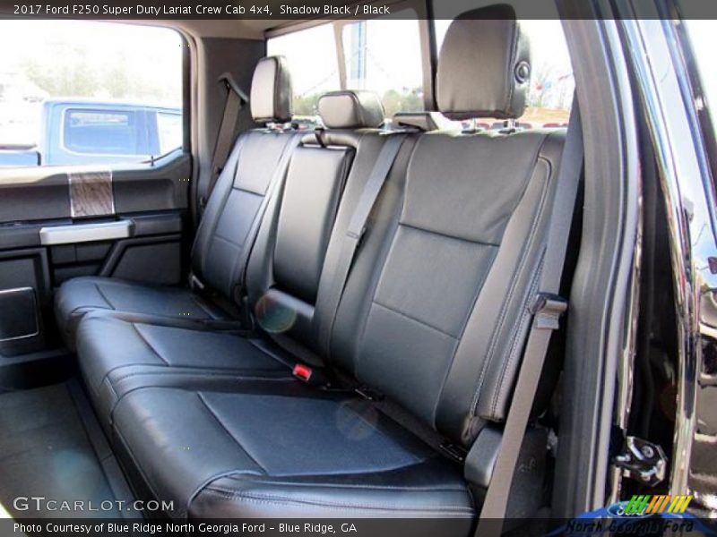 Shadow Black / Black 2017 Ford F250 Super Duty Lariat Crew Cab 4x4