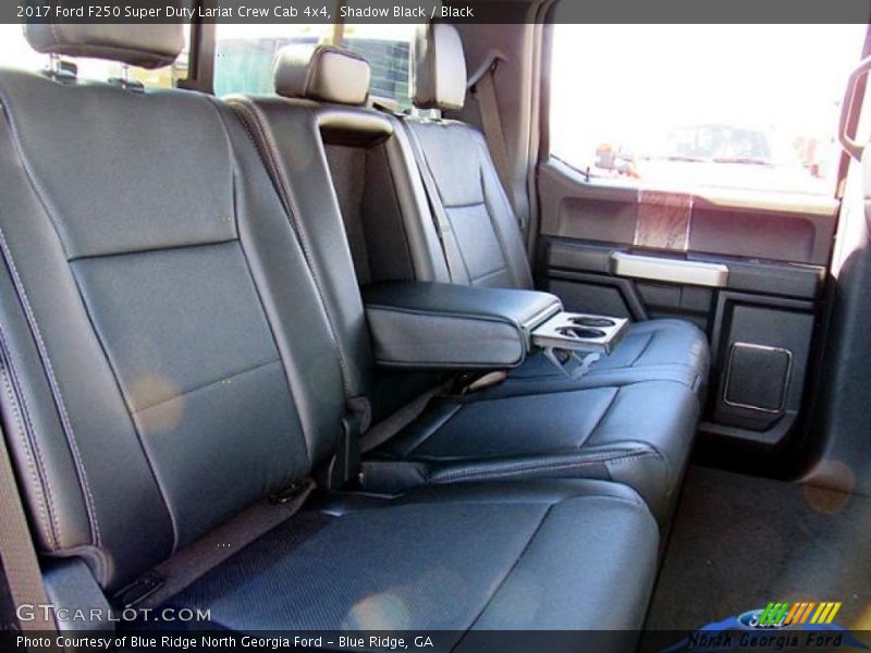 Shadow Black / Black 2017 Ford F250 Super Duty Lariat Crew Cab 4x4