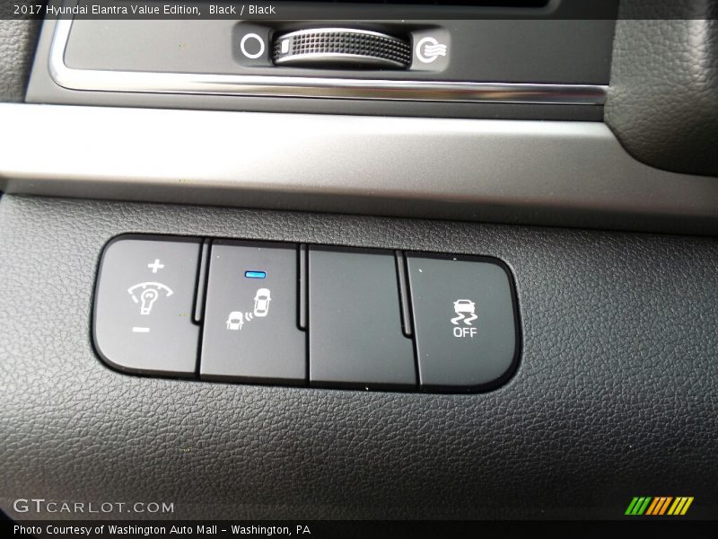 Black / Black 2017 Hyundai Elantra Value Edition