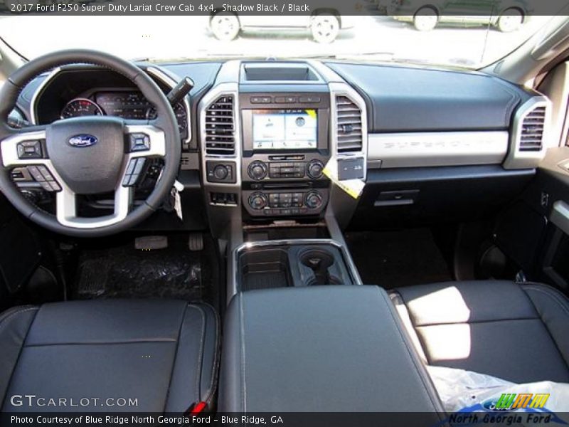 Shadow Black / Black 2017 Ford F250 Super Duty Lariat Crew Cab 4x4