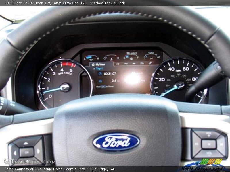 Shadow Black / Black 2017 Ford F250 Super Duty Lariat Crew Cab 4x4
