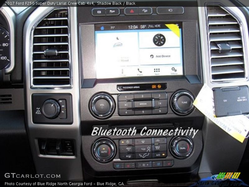 Shadow Black / Black 2017 Ford F250 Super Duty Lariat Crew Cab 4x4
