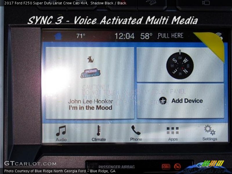 Shadow Black / Black 2017 Ford F250 Super Duty Lariat Crew Cab 4x4