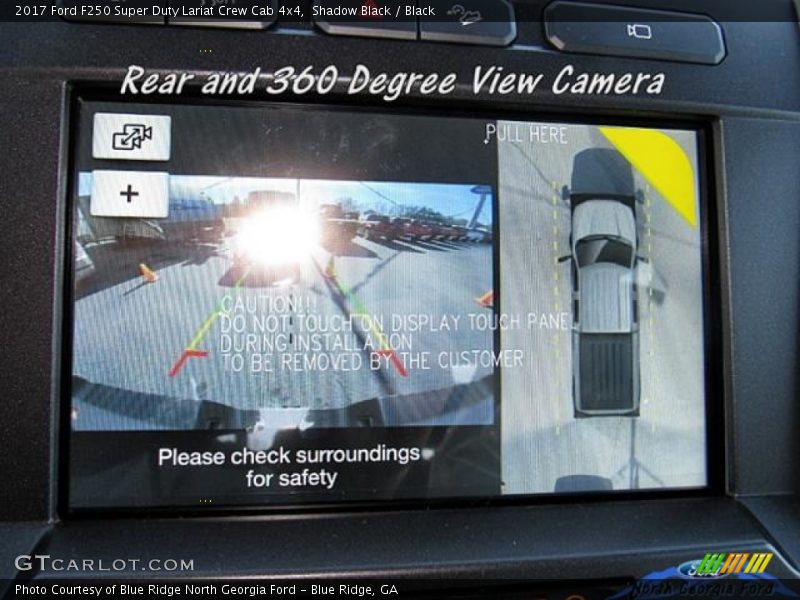 Shadow Black / Black 2017 Ford F250 Super Duty Lariat Crew Cab 4x4