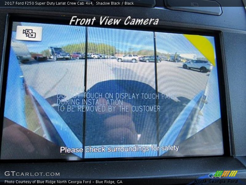 Shadow Black / Black 2017 Ford F250 Super Duty Lariat Crew Cab 4x4