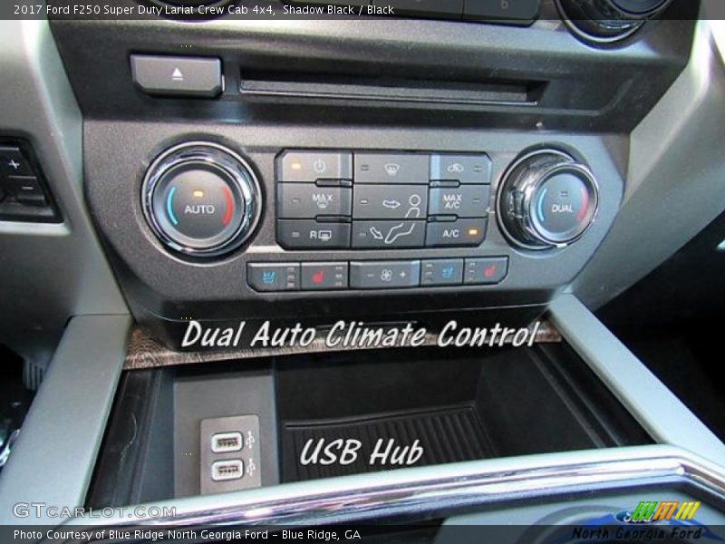 Shadow Black / Black 2017 Ford F250 Super Duty Lariat Crew Cab 4x4