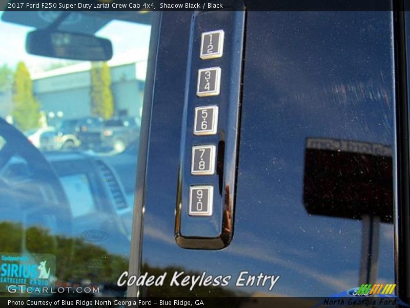 Shadow Black / Black 2017 Ford F250 Super Duty Lariat Crew Cab 4x4