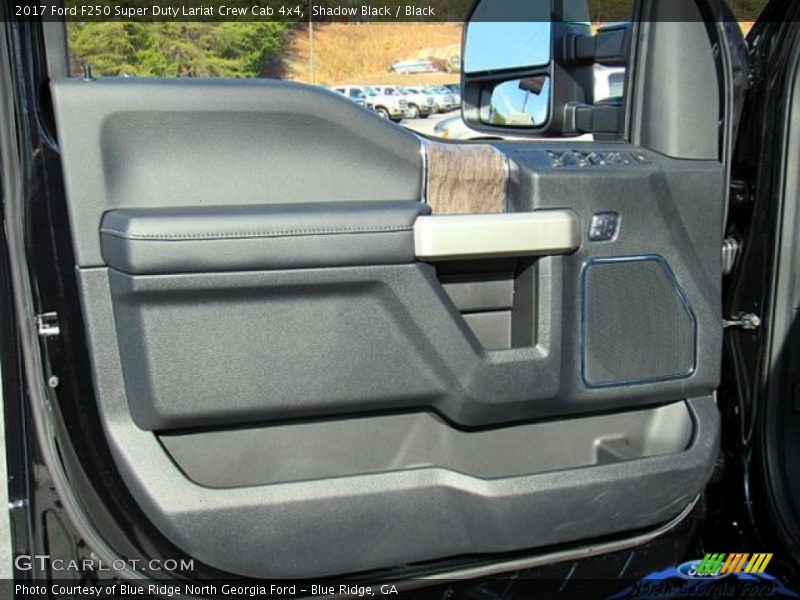 Shadow Black / Black 2017 Ford F250 Super Duty Lariat Crew Cab 4x4