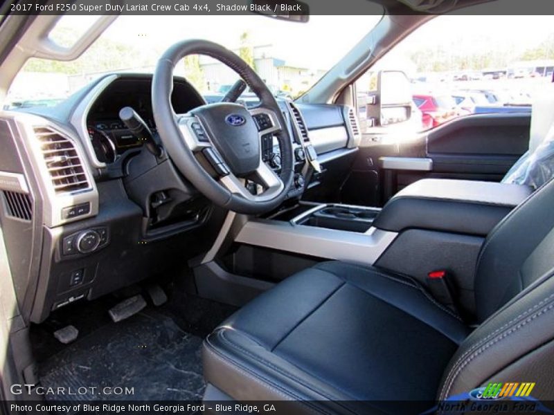 Shadow Black / Black 2017 Ford F250 Super Duty Lariat Crew Cab 4x4