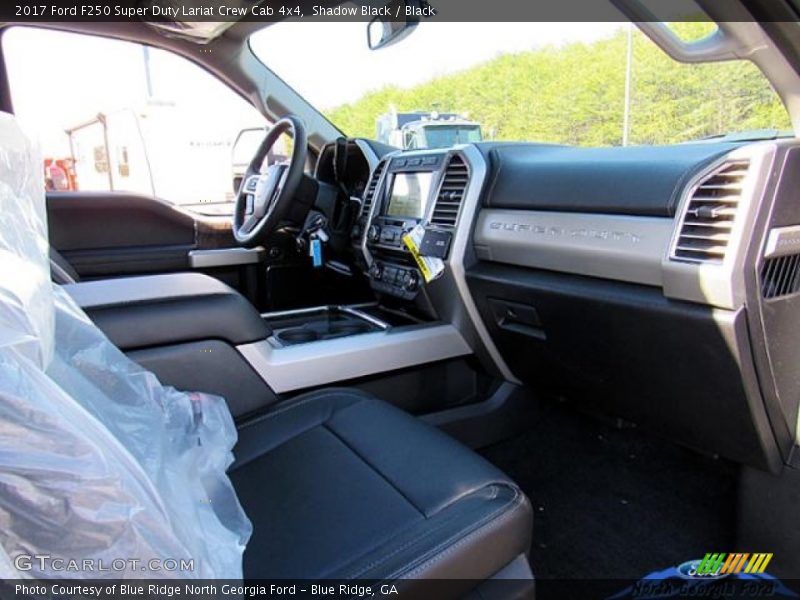 Shadow Black / Black 2017 Ford F250 Super Duty Lariat Crew Cab 4x4
