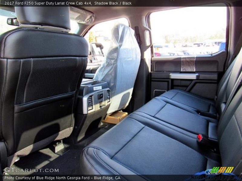 Shadow Black / Black 2017 Ford F250 Super Duty Lariat Crew Cab 4x4