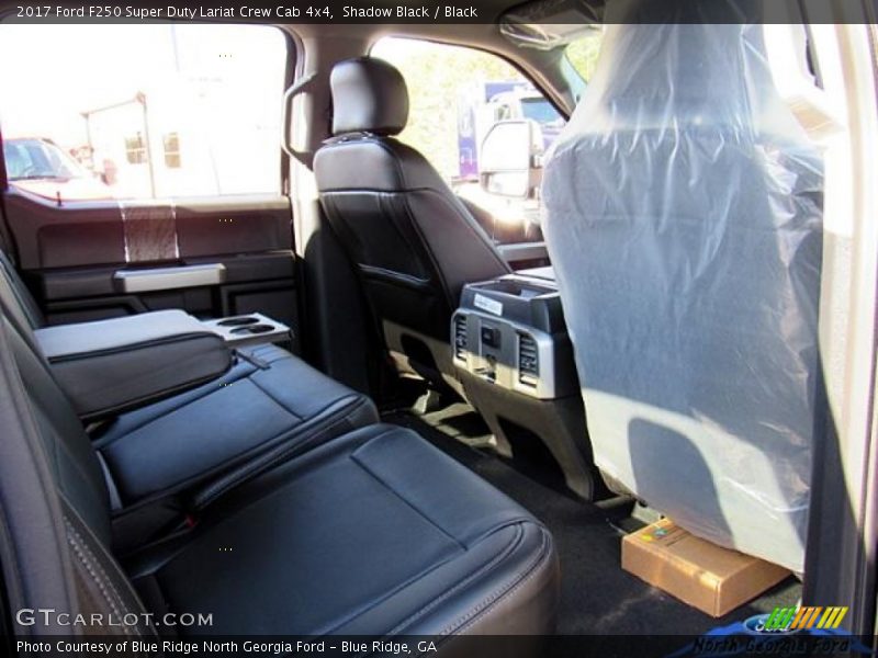 Shadow Black / Black 2017 Ford F250 Super Duty Lariat Crew Cab 4x4