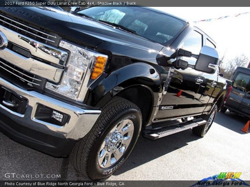 Shadow Black / Black 2017 Ford F250 Super Duty Lariat Crew Cab 4x4