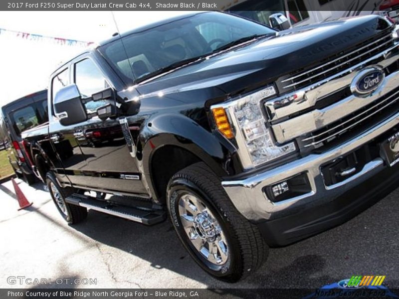 Shadow Black / Black 2017 Ford F250 Super Duty Lariat Crew Cab 4x4