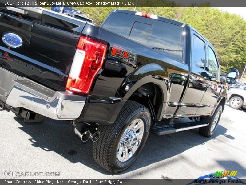 Shadow Black / Black 2017 Ford F250 Super Duty Lariat Crew Cab 4x4
