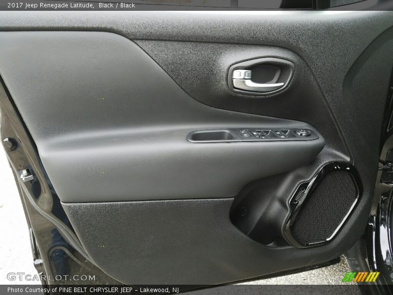 Black / Black 2017 Jeep Renegade Latitude