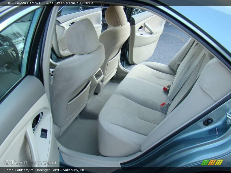 Aloe Green Metallic / Bisque 2007 Toyota Camry LE