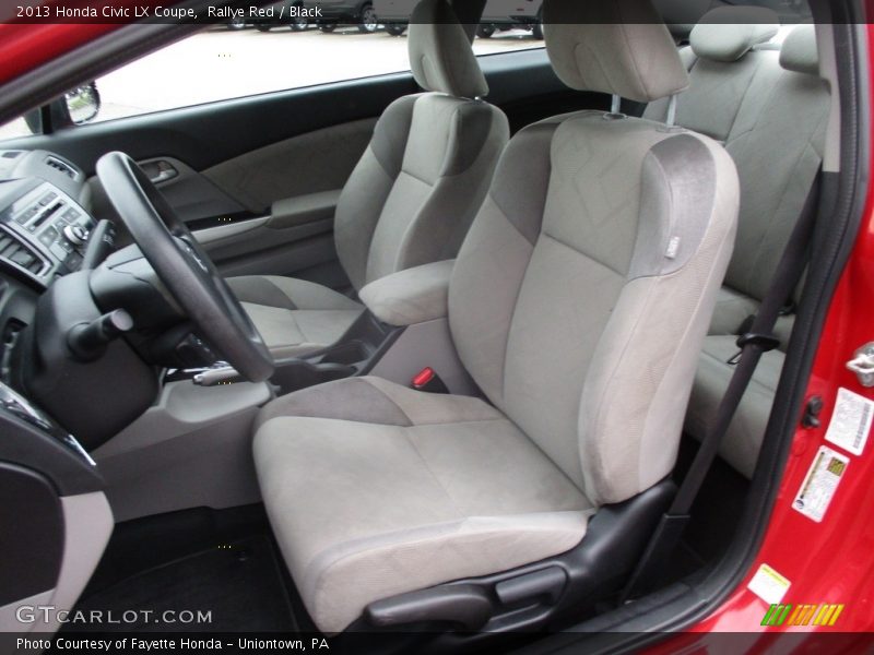 Rallye Red / Black 2013 Honda Civic LX Coupe