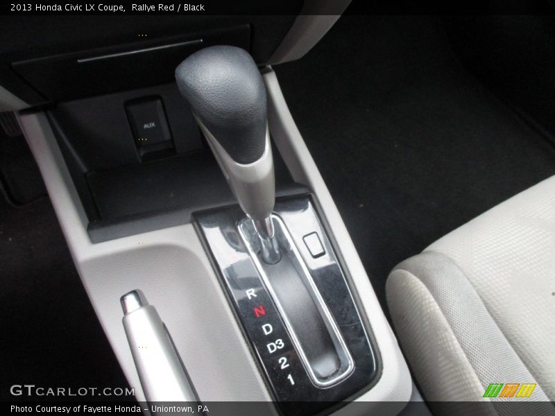 Rallye Red / Black 2013 Honda Civic LX Coupe