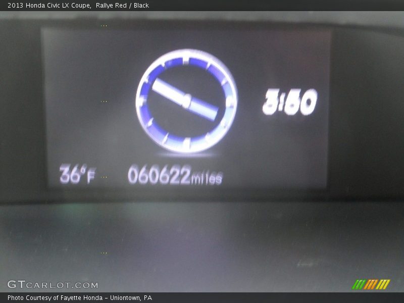 Rallye Red / Black 2013 Honda Civic LX Coupe