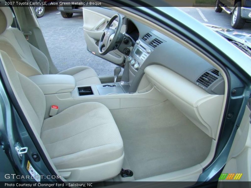 Aloe Green Metallic / Bisque 2007 Toyota Camry LE