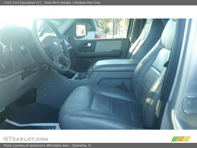 Silver Birch Metallic / Medium Flint Grey 2005 Ford Expedition XLT