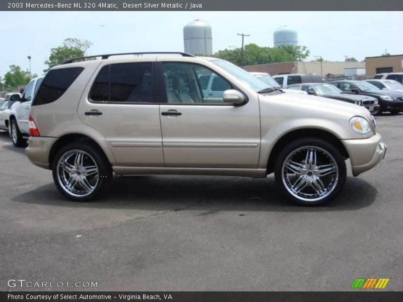 Desert Silver Metallic / Java 2003 Mercedes-Benz ML 320 4Matic