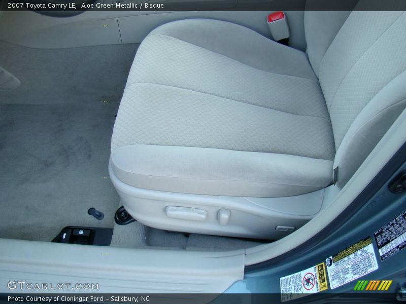 Aloe Green Metallic / Bisque 2007 Toyota Camry LE