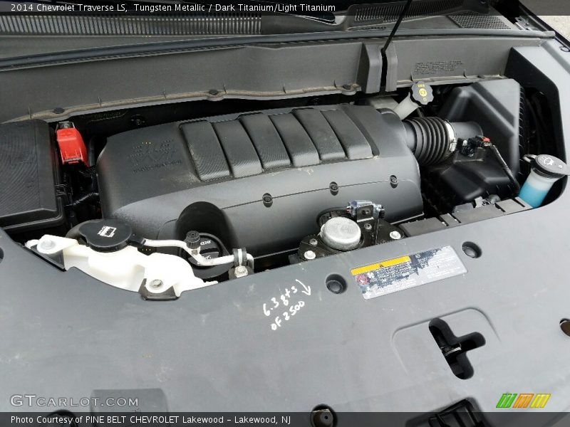 Tungsten Metallic / Dark Titanium/Light Titanium 2014 Chevrolet Traverse LS