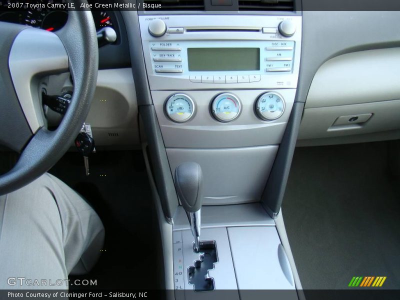 Aloe Green Metallic / Bisque 2007 Toyota Camry LE