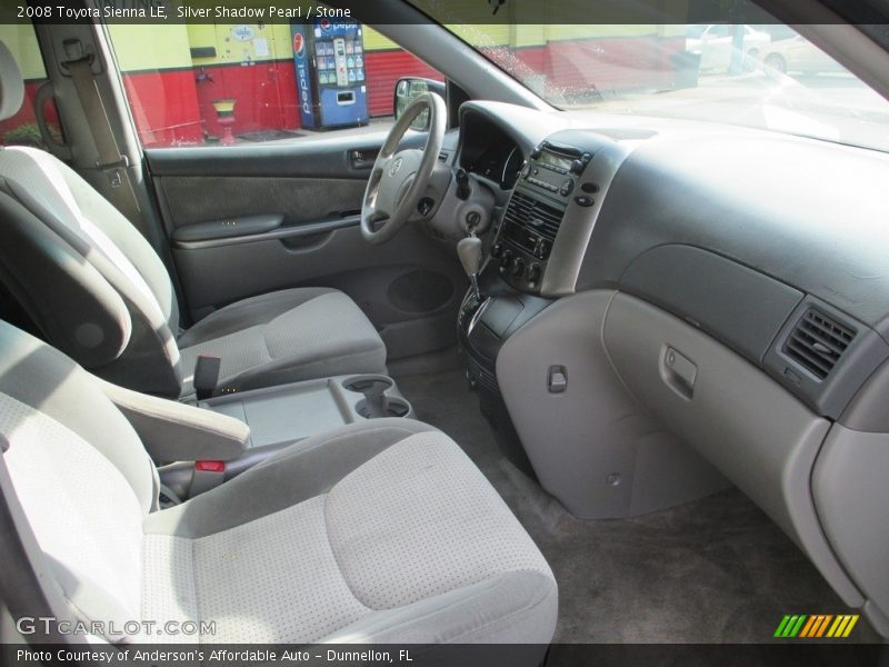 Silver Shadow Pearl / Stone 2008 Toyota Sienna LE
