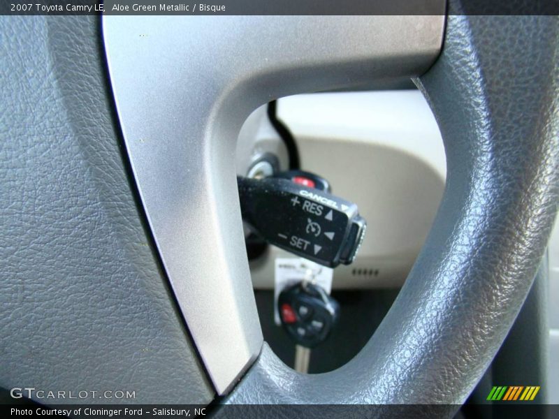Aloe Green Metallic / Bisque 2007 Toyota Camry LE