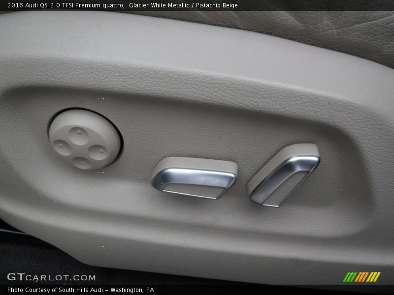 Glacier White Metallic / Pistachio Beige 2016 Audi Q5 2.0 TFSI Premium quattro